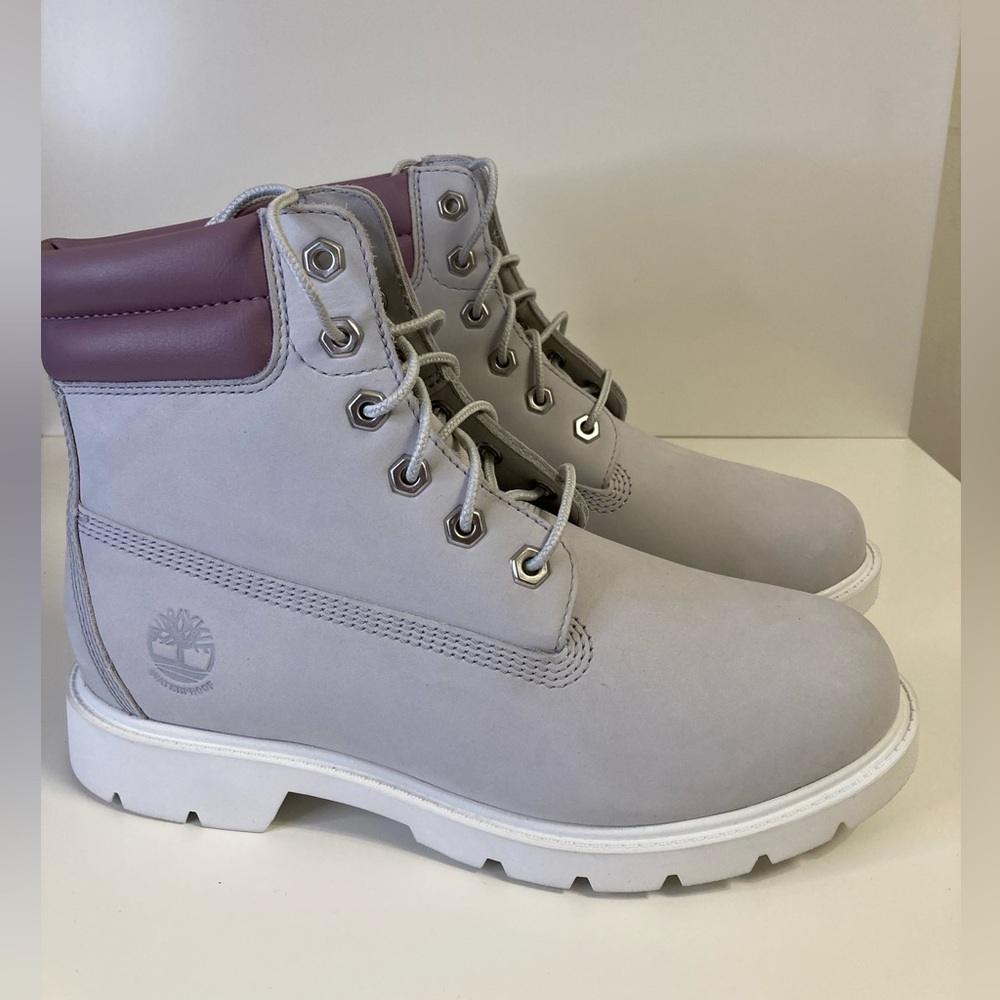 NEW- Timberland women’s linden woods waterproof 6 inch boots, size 8